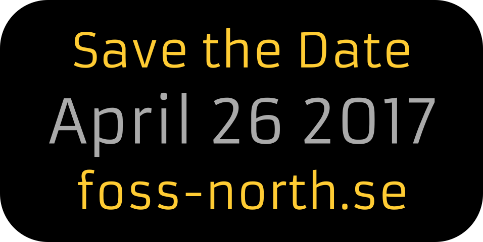 Save the Date! April 26 2017